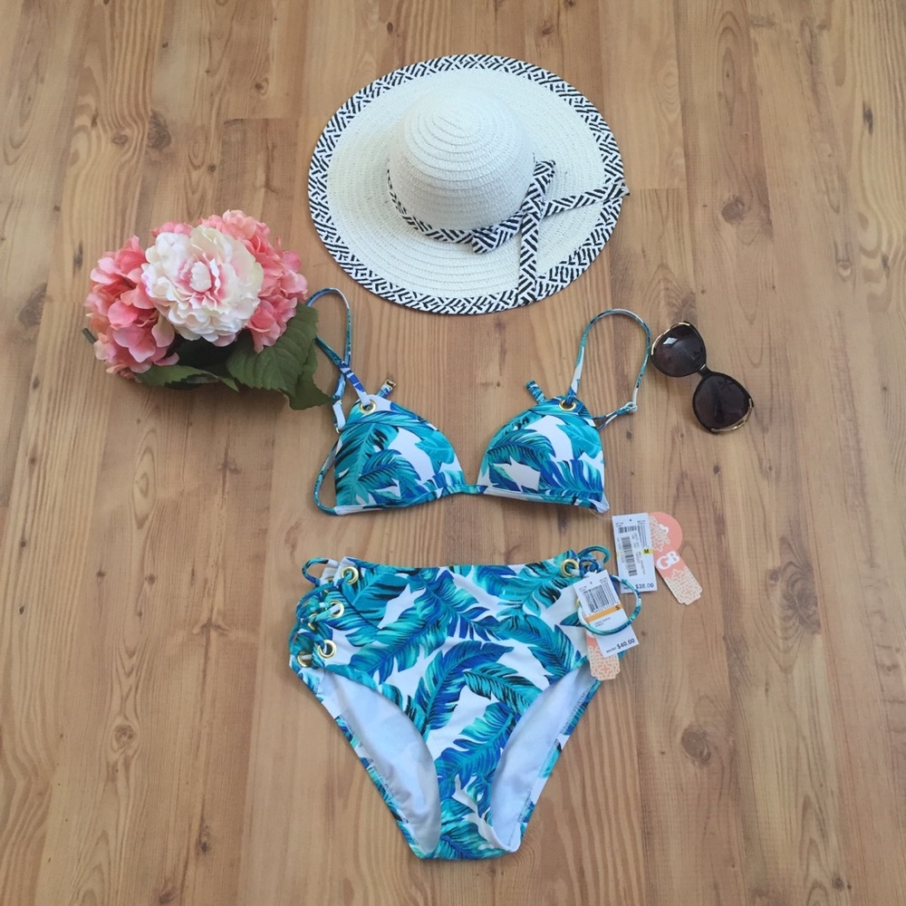 Bikinis. Gianni Bini. Top $38. Bottom $40. Medium